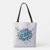 Beste vader ooit tote bag (Achterkant)