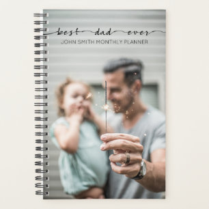 Beste vader ooit Typografie Foto Sjabloon Planner