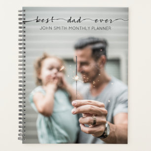 Beste vader ooit Typografie Foto Sjabloon Planner
