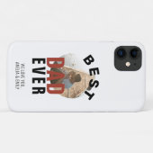 Beste vader ooit Typografie Vader Dag Foto Case-Mate iPhone Case (Achterkant (horizontaal))