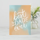 Beste vader ooit. Typografiescript Happy vaders da (Staand voorkant)