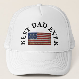 BESTE VADER OOIT USA-VLAG AANPASTB ARE LANDENVLAG TRUCKER PET