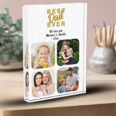 Beste vader ooit vader 4 familie fotoblokken
