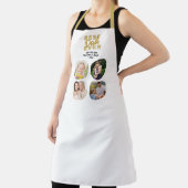 Beste vader ooit vader 4 familiefoto's schort (Insitu)