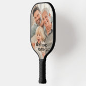 Beste vader ooit vader familie foto's papa pickleball paddle (Links)