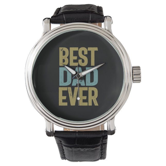Beste vader ooit | Vader Gift Horloge (Voorkant)