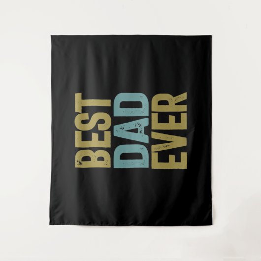 Beste vader ooit | Vader Gift Wandkleed (Voorkant)