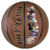 Beste vader ooit vader houdt basketbal (Verticaal)