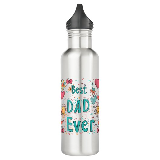 Beste vader ooit | Vader van het jaar Waterfles (Links)