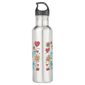 Beste vader ooit | Vader van het jaar Waterfles (Achterkant)