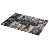 Beste vader ooit | Vaderdag 12 Fotocollage Snijplank (Hoek)