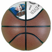 Beste vader ooit Vaderdag 2 Foto Aangepaste naam Basketbal (Rechts)