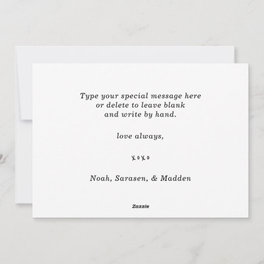 Beste vader ooit Vaderdag 3 foto collage Feestdagenkaart (Achterkant)