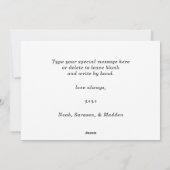 Beste vader ooit Vaderdag 3 foto collage Feestdagenkaart (Achterkant)