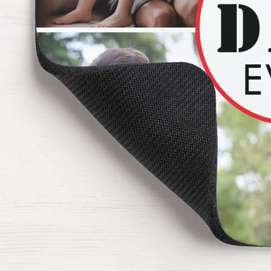 Beste vader ooit Vaderdag 4 Foto Muismat (Hoek)