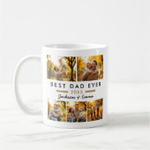 Beste vader ooit Vaderdag 5 fotocollage Koffiemok (Links)