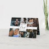 Beste vader ooit | Vaderdag 6 Foto-collage Kaart (Voorkant)