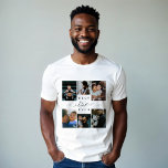Beste vader ooit | Vaderdag 6 Foto-collage Tri-Blend Shirt<br><div class="desc">Vier Vaderdag met een geschenk dat de essentie van familiale liefde en gekoesterde herinneringen vastlegt. Ons Best Father Ever Photo Collage T-Shirt is voorzien van een gepersonaliseerd 6-foto collage raster, perfect voor het weergeven van uw speciale familie foto's en onvergetelijke momenten met papa. Het ontwerp is elegant vervaardigd met "Best...</div>