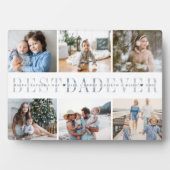 Beste vader ooit | Vaderdag 6 Foto Fotoplaat (voorkant)