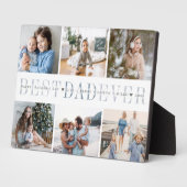 Beste vader ooit | Vaderdag 6 Foto Fotoplaat (Zijkant)