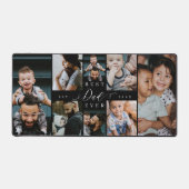 Beste vader ooit | Vaderdag 8 Foto-collage Bureaumat (Voorkant)