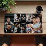 Beste vader ooit | Vaderdag 8 Foto-collage Bureaumat<br><div class="desc">Transformeer de werkruimte van je vader in een galerij met gekoesterde herinneringen met onze Best Daddy Ever Photo Collage Desk Mat. Dit speciale, gepersonaliseerde geschenk is ideaal voor Vaderdag, verjaardagen of elke gelegenheid om de onwrikbare liefde en steun van je vader te vieren. Onze bureaumat is voorzien van een eenvoudig...</div>