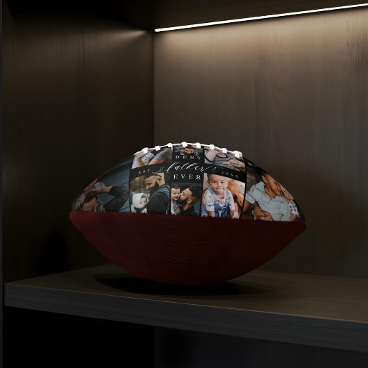 Beste vader ooit | Vaderdag 8 Fotocollage American Football