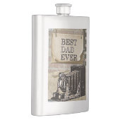 Beste vader ooit  Vaderdag Antiek Flacon (Rechts)