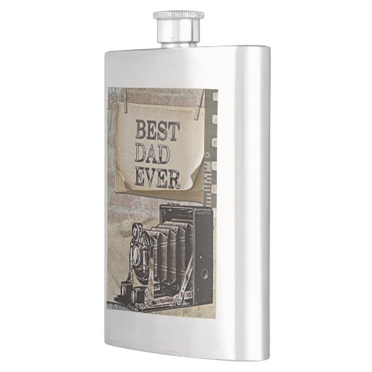 Beste vader ooit  Vaderdag Antiek Flacon (Links)