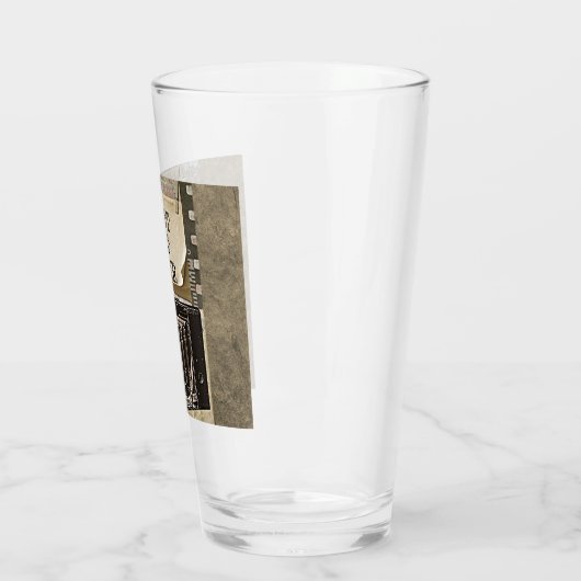 Beste vader ooit  Vaderdag Antiek Glas (Links)