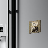 Beste vader ooit  Vaderdag Antiek Magneet