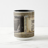 Beste vader ooit Vaderdag Antiek Mok (Midden)