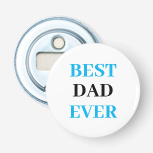Beste vader ooit - Vaderdag Button Flesopener