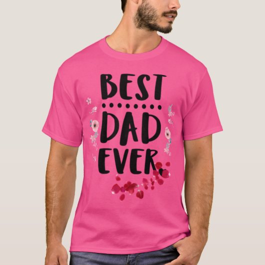 Beste vader ooit Vaderdag cadeau beste vader ooit T-shirt (Voorkant)