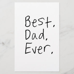 Beste vader ooit. Vaderdag cadeau Briefpapier