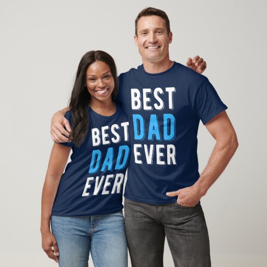 Beste vader ooit Vaderdag cadeau familie T-shirt (Unisex)