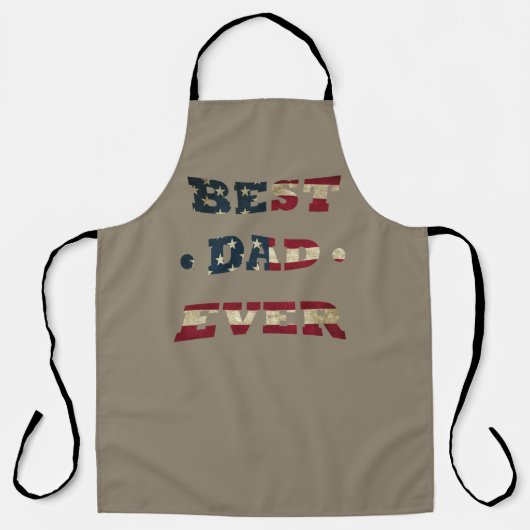 Beste vader ooit Vaderdag cadeau Schort (Voorkant)