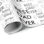 Beste vader ooit Vaderdag Cadeaupapier (Rol Hoek)