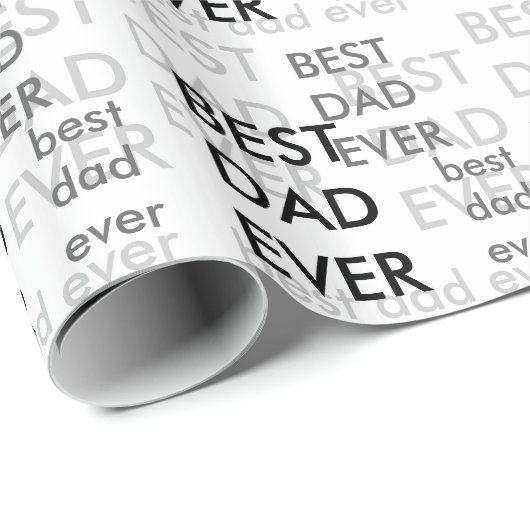 Beste vader ooit Vaderdag Cadeaupapier (Rol Hoek)