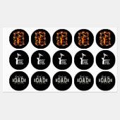 Beste vader ooit, vaderdag cadeaus labels (Vel)