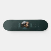 Beste vader ooit Vaderdag | Cool Green Persoonlijk Skateboard (Horizontaal)