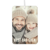 Beste vader ooit vaderdag foto luchtverfrisser (Voorkant)