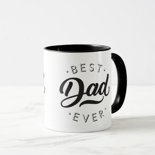 Beste vader ooit Vaderdag Gift Happy Pap Dag Mok (Voorkant rechts)