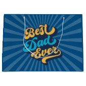 Beste vader ooit Vaderdag Groot Cadeauzakje (Voorkant)