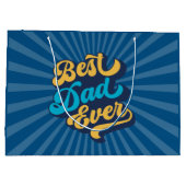 Beste vader ooit Vaderdag Groot Cadeauzakje (Achterkant)