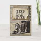 Beste vader ooit Vaderdag Kaart (Voorkant)
