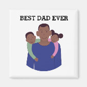 Beste vader ooit Vaderdag Magnet (Voorkant)