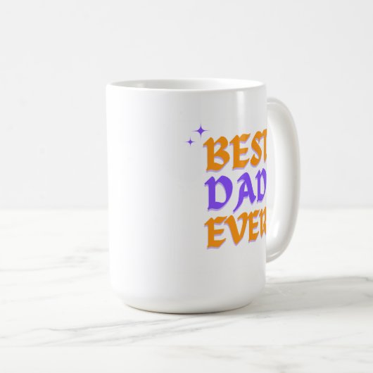 Beste vader ooit - Vaderdag Mok ontwerp (Voorkant rechts)