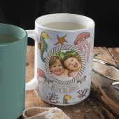 Beste vader ooit Vaderdag onder het Zee Foto Koffiemok