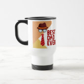 Beste vader ooit, Vaderdag Special Minimalist Reisbeker (Links)
